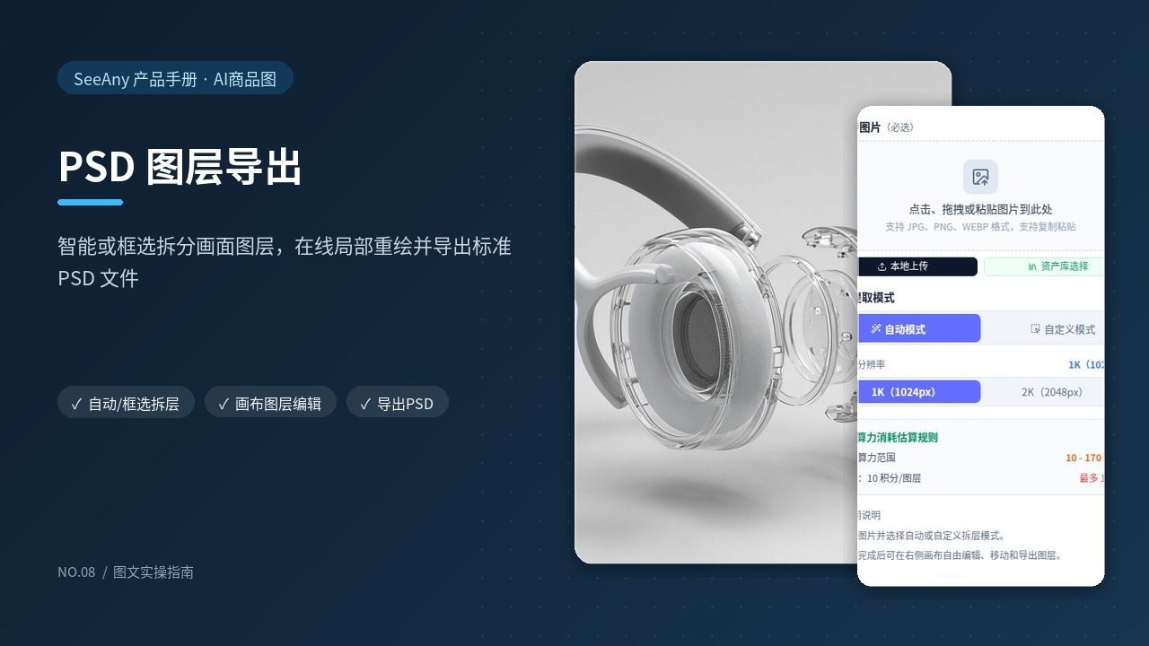 PSD 图层导出
