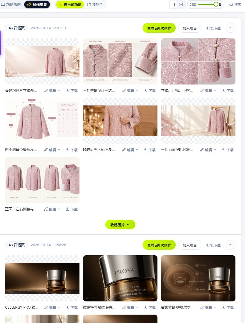 A+ 详情页生成结果示例